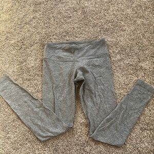Lululemon Athletica Gray Leggings with Elastic Waistband